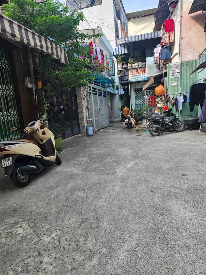 Bán nhà hẻm xe hơi tân quý, p phú thọ hòa ngang 6x11m dt 71m2 1 trệt + lầu+lửng