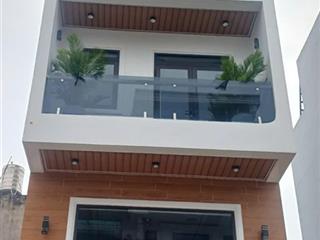 Nhà bán hẻm lớn như mặt tiền, đẹp lung,5 tầng, 4,5m x 13m, giáp đường tên lửa nối dài