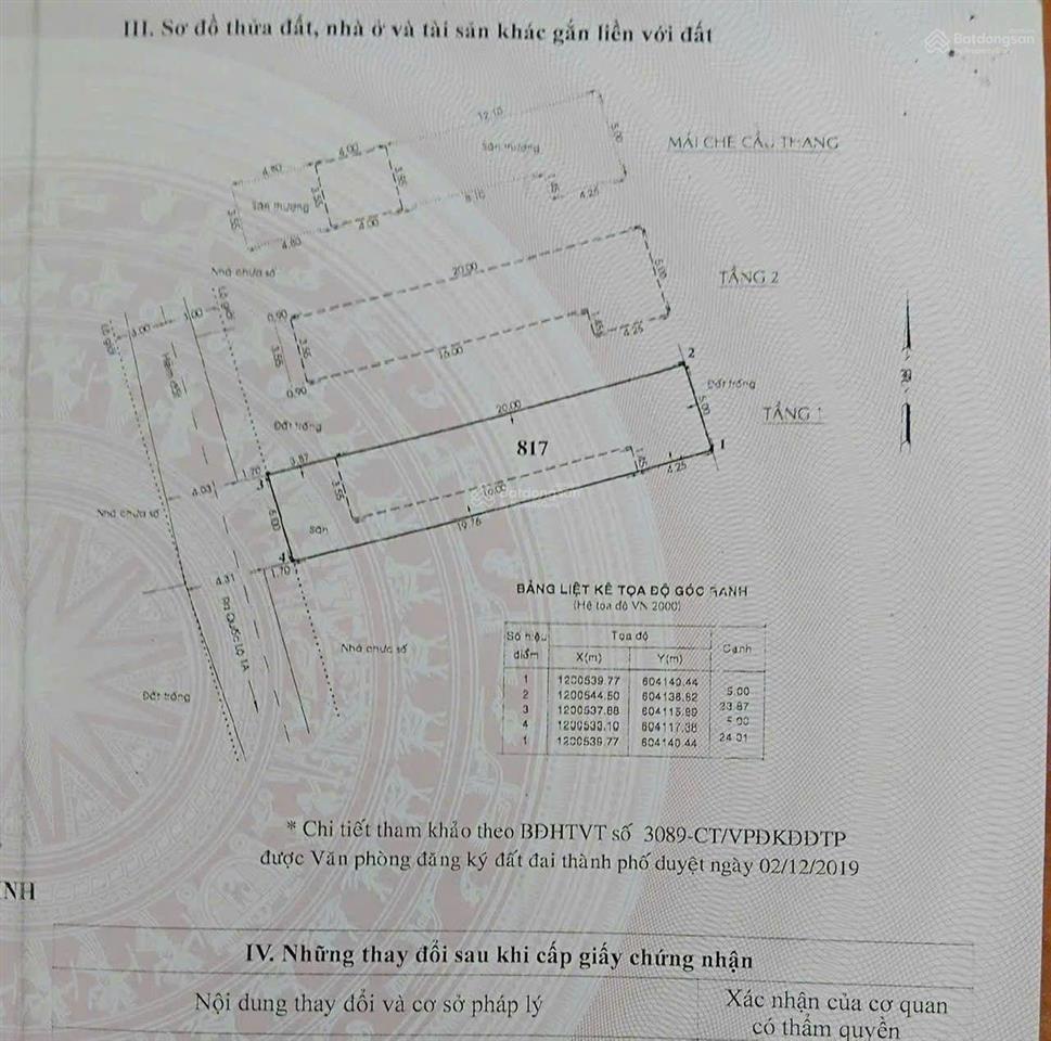 Nhà trọ 120m2 có sẵn 5 phòng cho thuê an phú đông 3 chỉ 6.8 tỷ