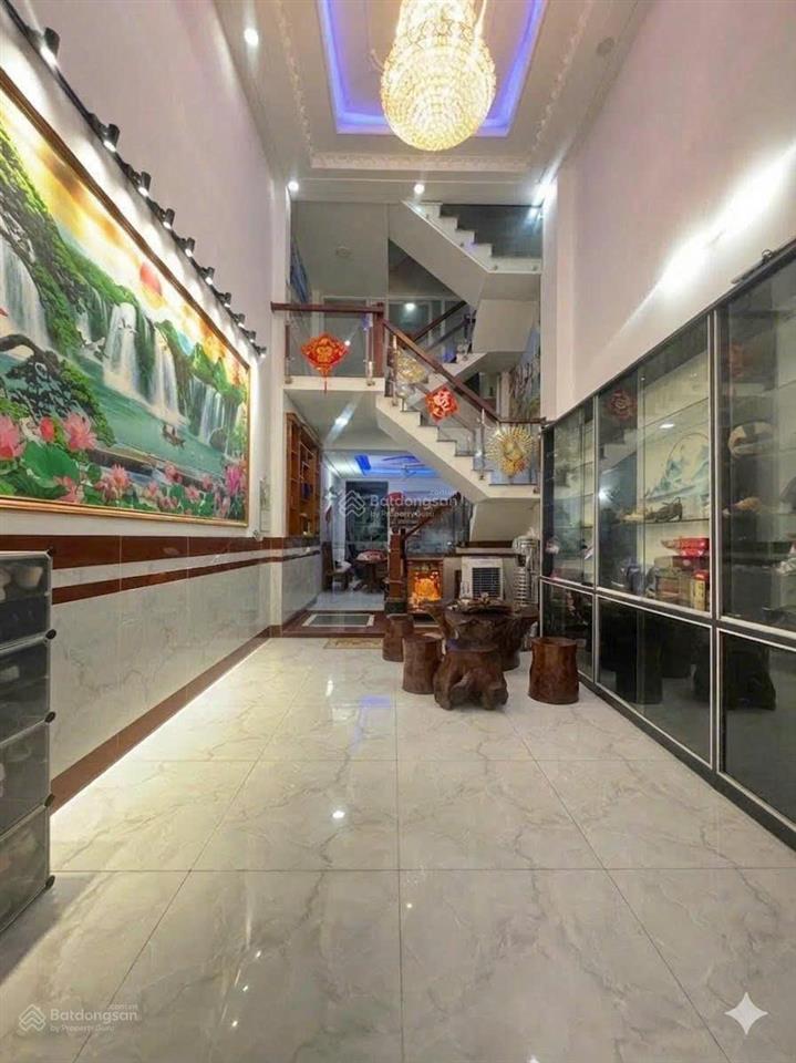 Nhà phố 4 tầng 64m² khu vip hiệp thành city hẻm 12m có vỉa hè chỉ 6.8 tỷ