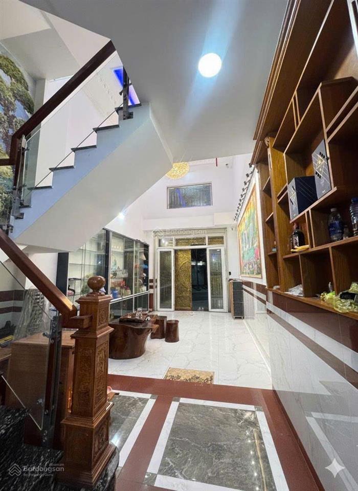 Nhà phố 4 tầng 64m² khu vip hiệp thành city hẻm 12m có vỉa hè chỉ 6.8 tỷ