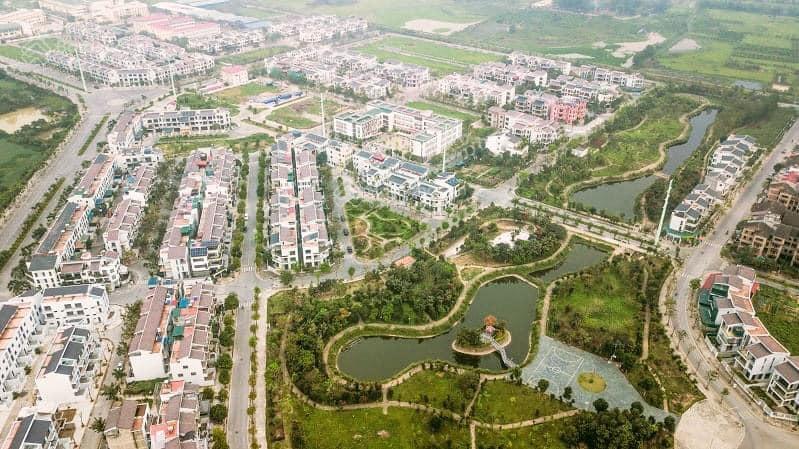 Hot! bán liền kề mặt đường văn tiến dũng rộng 40m view công viên, mặt tiền rộng 2 mặt đường, 4 tầng