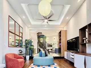 Nhà hẻm xe hơi 1 sẹc phạm văn chiêu  4 tầng p14 gò vấp  6,95 tỷ nội thất xịn đẹp lung linh