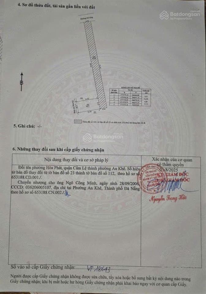 Tôi chính chủ cần bán 3 tầng 2 mặt kiệt 584 tôn đản, hòa phát, cẩm lệ