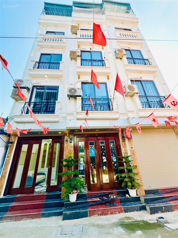 Nhà mới 5 tầng  ô tô qua nhà  ngõ thông  full công năng  an sinh đỉnh  35m2  6,6 tỷ