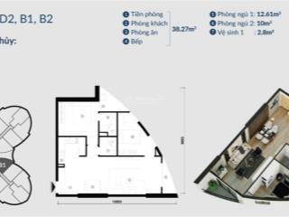 Chính chủ bán thu hồi vốn trước tết căn 2pn (76.9m2) tầng đẹp + slot oto  the queen 360 giải phóng