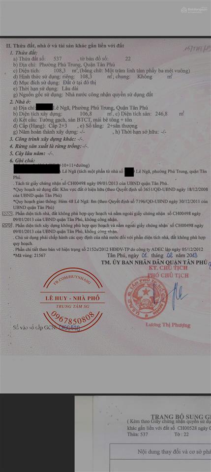 108m2  đường xe hơi  lê ngã, âu cơ  hđ thuê 50tr/th