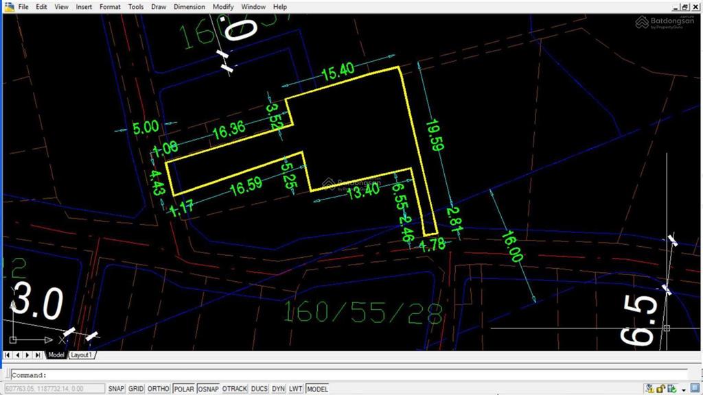 *ngộp bank* 289m2 đất quận 7  60tr/m2 full odt, đường xe hơi