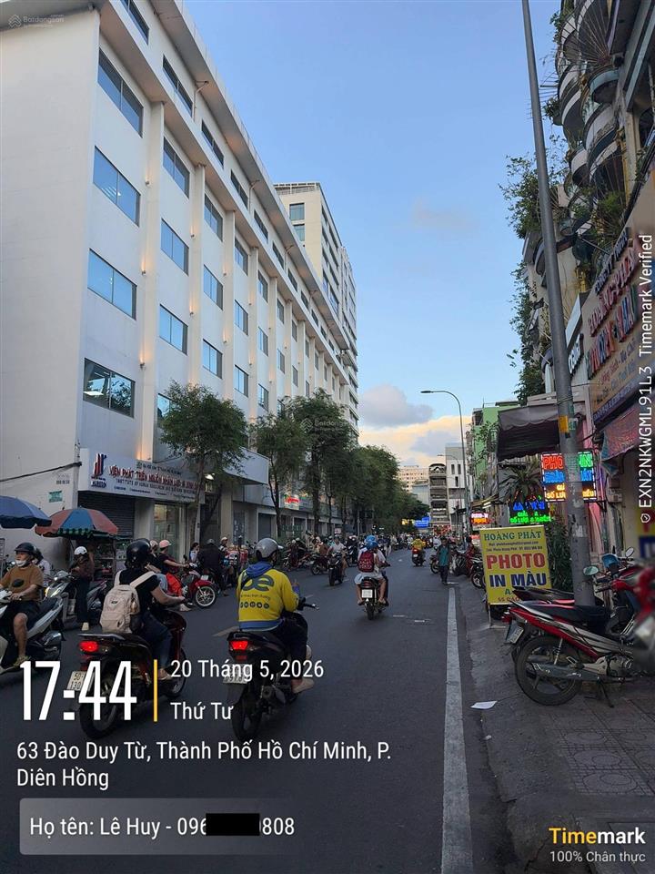 Góc 2 mặt tiền (6 x 10m) nguyễn tiểu la  đào duy từ