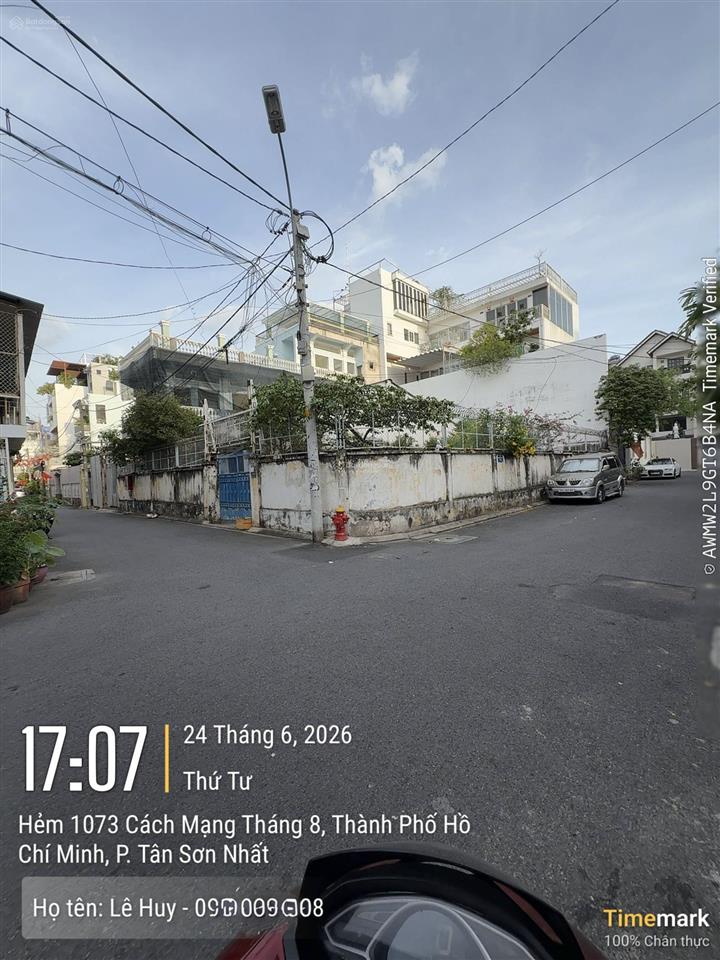 Bán 500m2 đất, biệt thự 2 mặt 21 x 25m (cư xá tự do  p. tân sơn nhất)