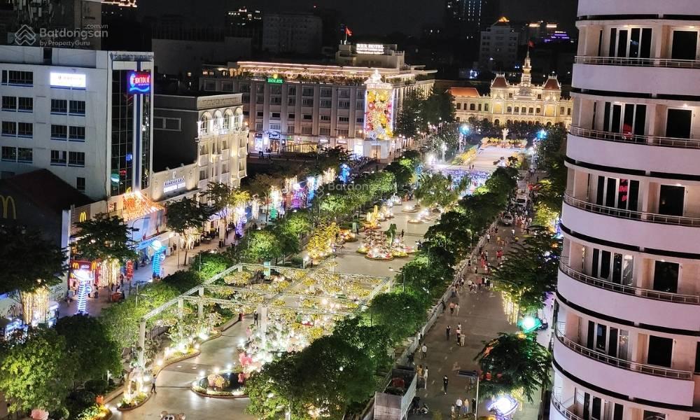 Bán nhà mặt tiền hàm nghi quận 1  342,5m2 ngang 22,6m (đất lâu dài)