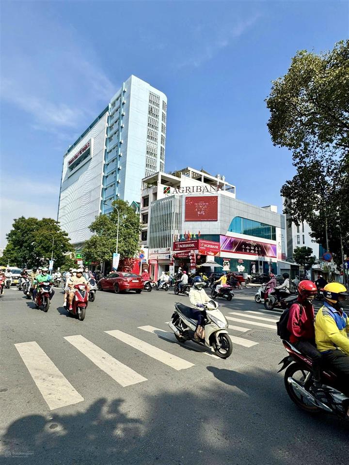 Bán tòa 2 mặt tiền 112 trần quốc thảo  lý chính thắng (14 x 28m, 412m2)