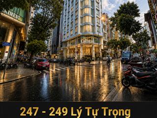 2 mặt tiền bến thành, khách sạn 3 sao 1 hầm 10 tầng (247  249 lý tự trọng).