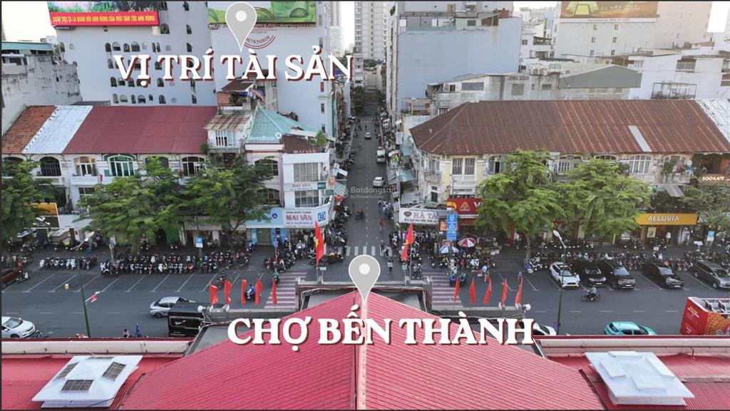 Trực diện cửa chợ bến thành khách sạn nguyễn an ninh 1 hầm 9 tầng
