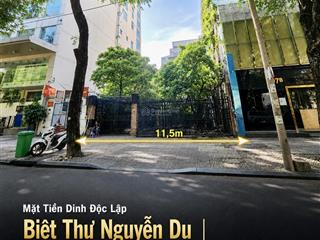 Mặt tiền đối diện dinh độc lập  [11,5m x 35m] phường bến thành, quận 1