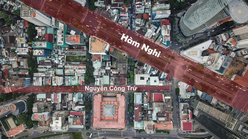 Mặt tiền 106 nguyễn công trứ, p. sài gòn  (4,55 x 17,5m) 1 hầm 6 tầng