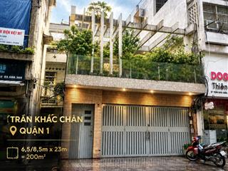 6,5/8,5m x 23m mặt tiền 5 trần khắc chân tân định