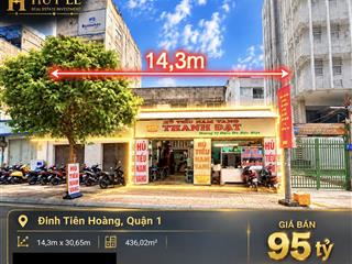 Nằm giữa lê duẩn  điện biên phủ  đinh tiên hoàng  p. sài gòn  (14,3m x 30.65m)