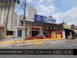 (1157,6m2) mặt tiền an dương vương, phú lâm, q6 (không hợp tác)