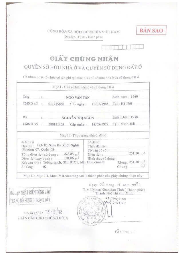 Villa compound 193 nam kỳ khởi nghĩa  ngang 16,2m (251,1m2)