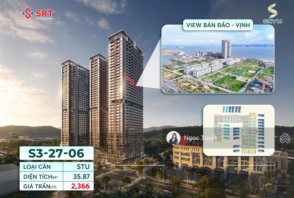 Em tuyết bán căn studio đông nam view biển tầng 27 đẹp còn duy nhất 1 căn skym .  e 0359 513 ***