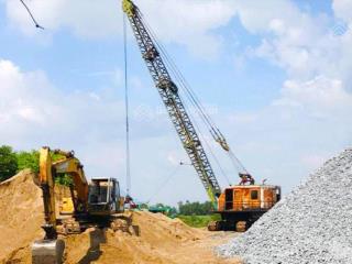 Bến thủy nội địa, bãi cát, đá xây dựng, mặt tiền sông vàm cỏ đông 100m