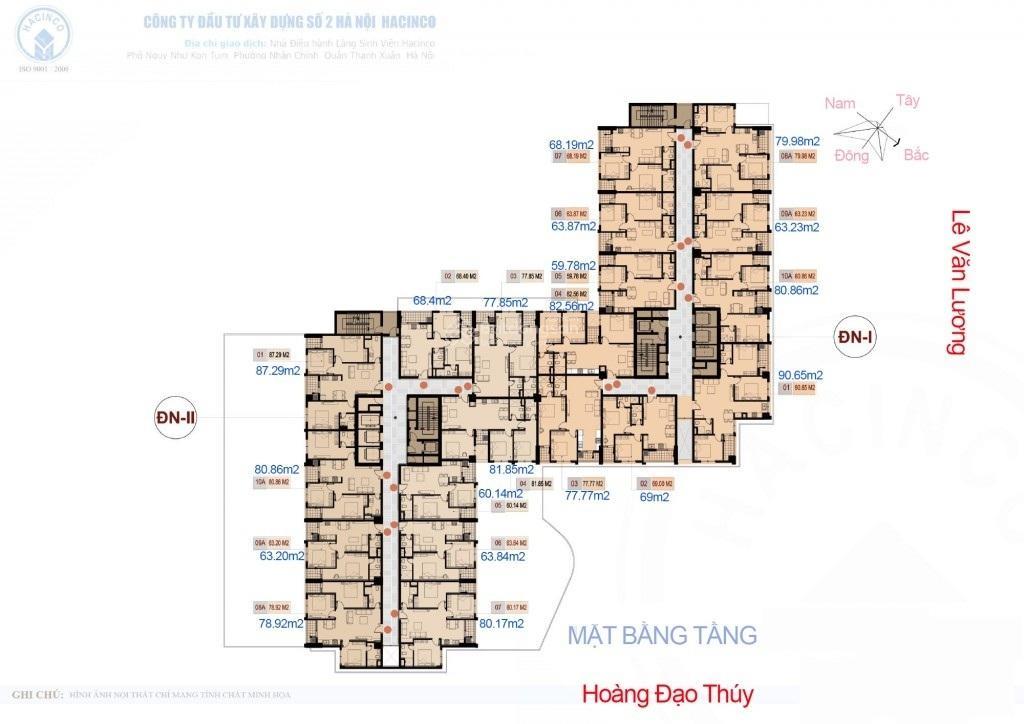 Bán căn hộ tại hà nội center point lê văn lương 3pn giá 10,4 tỉ (giá thật )