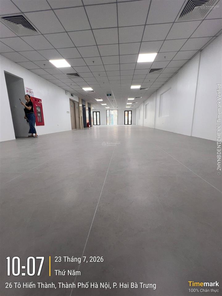 Cho thuê văn phòng đẹp, giá thỏa thuận, 200m2 tại tô hiến thành, p lê đại hành, q. hai bà trưng, hn