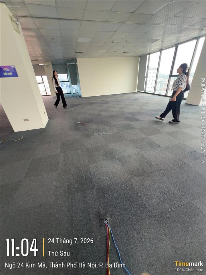 Cho thuê văn phòng tại giang văn minh, 160 nghìn vnd/m2, 150m2