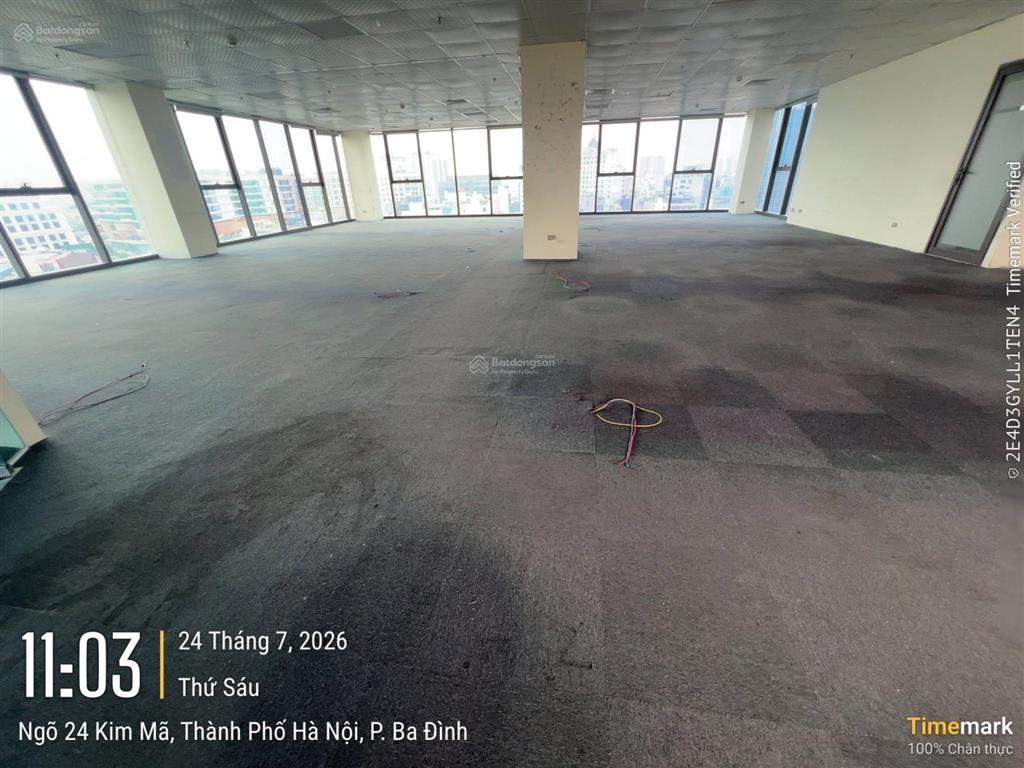 Cho thuê văn phòng tại giang văn minh, 160 nghìn vnd/m2, 150m2