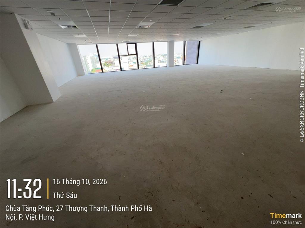 Cho thuê văn phòng tại lý sơn, bồ đề, long biên, giá thỏa thuận, 200m2 hot!