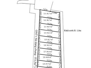 Bán đất tại đường 301, xã bát trang, an lão, hải phòng, 690 triệu, 70 m2  uy tín chỉ với