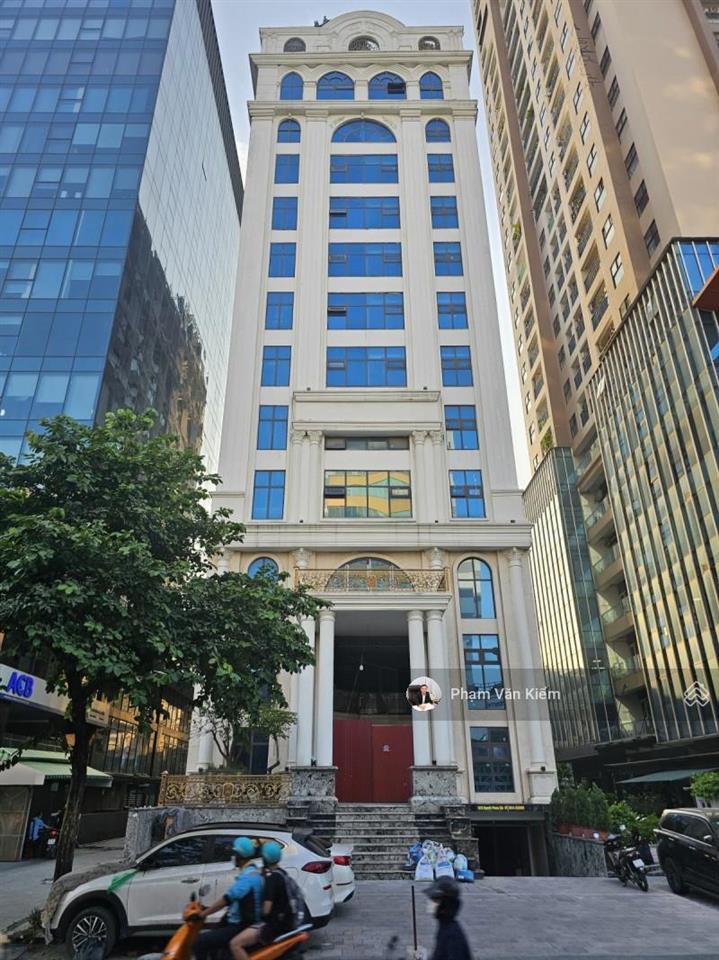 Bán khách sạn nguyễn phong sắc  cầu giấy  13 tầng  588m2  3 thang máy  dòng tiền cao