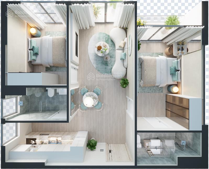 Căn hộ 2pn view biển giá tốt tại meypearl harmony phú quốc  đón sóng apec 2027