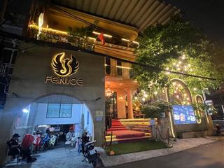 Ngộp bank bán gấp tổ hợp nhà hàng  quán bar  2 mặt tiền đường lê đức thọ 14x18  không lộ giới