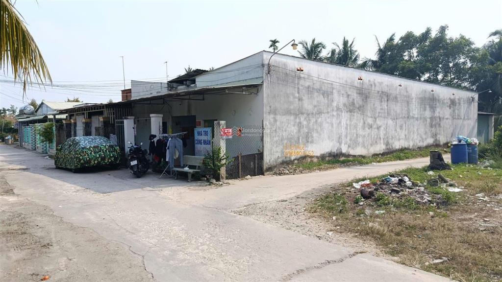 4 tỷ tl 497 m2 full thổ cư, 1căn nhà, 12 phòng trọ, 2 mặt tiền kp phước đức a, p gia lộc, tây ninh