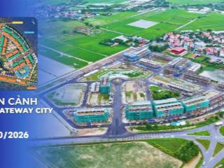 Tài chính nhỉnh 5 tỷ, sở hữu căn shophouse 90m2 tại trục chính dự án the gateway city ân thi