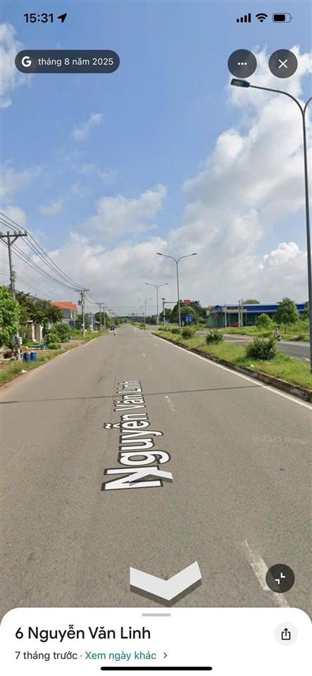 Bán đất mặt tiền nguyễn văn linh, phường chơn thành 10x30m, thổ cư 100%