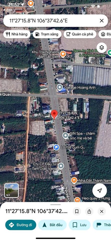 Bán đất mặt tiền nguyễn văn linh, phường chơn thành 10x30m, thổ cư 100%