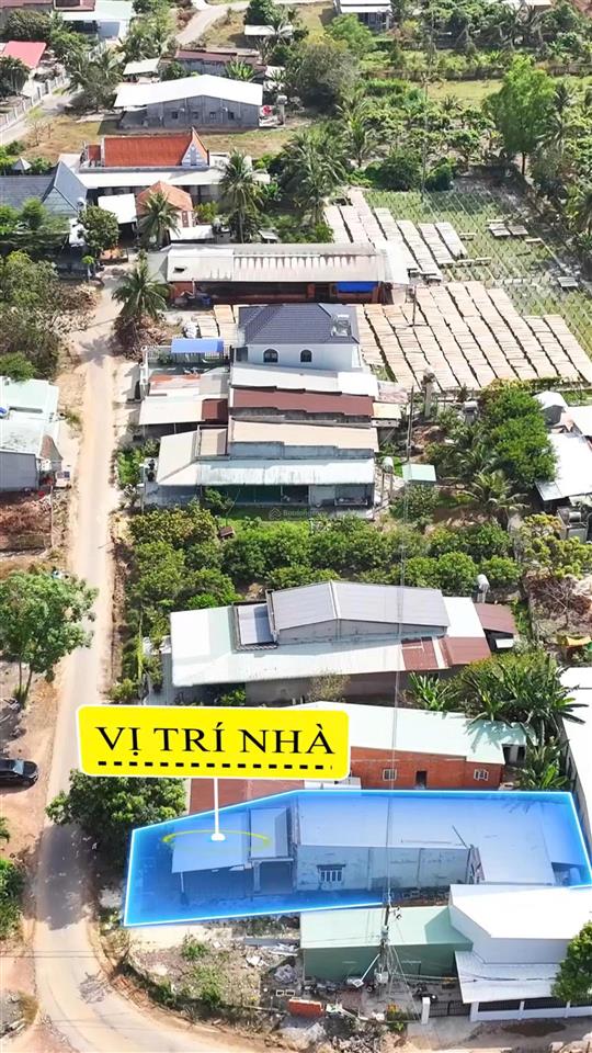 Bán nhà phước thạnh 8,5 x 34m, 140m² thổ cư, gần kcn