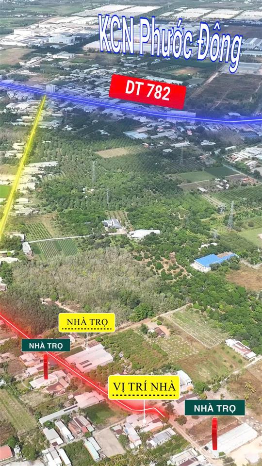 Bán nhà phước thạnh 8,5 x 34m, 140m² thổ cư, gần kcn
