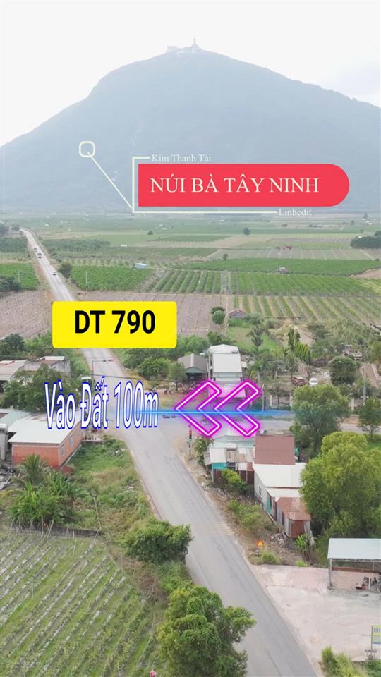 Đất trung tâm dương minh châu  view trực diện núi bà đen  quỹ đất đẹp hiếm