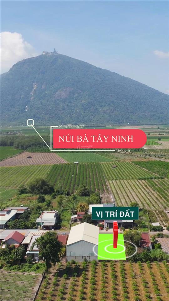 Đất trung tâm dương minh châu  view trực diện núi bà đen  quỹ đất đẹp hiếm