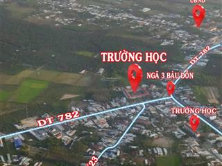 Bán đất diện tích lớn ấp 2 bàu đồn, xã truông mít, tây ninh
