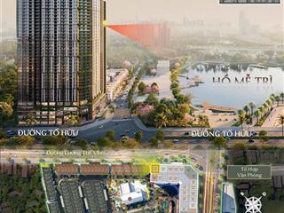 Hàng hiếm! 2 suất ngoại giao căn góc 05  3pn view hồ không còn căn thứ 3