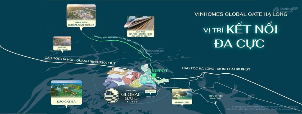 Bán nhà biệt thự 50m2, 5 tỷ vnd, ở vinhomes global gate hạ long, giá ưu đãi