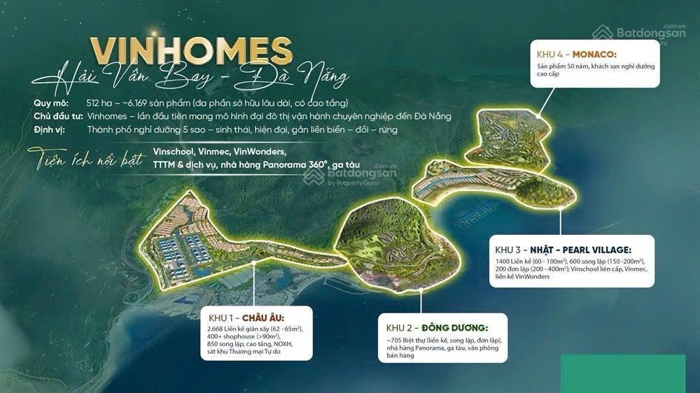 Bán bt đẹp, 7 tỷ vnd, 80 m2, nhiều tiện ích giá cực chất tại vinhomes hải vân bay,