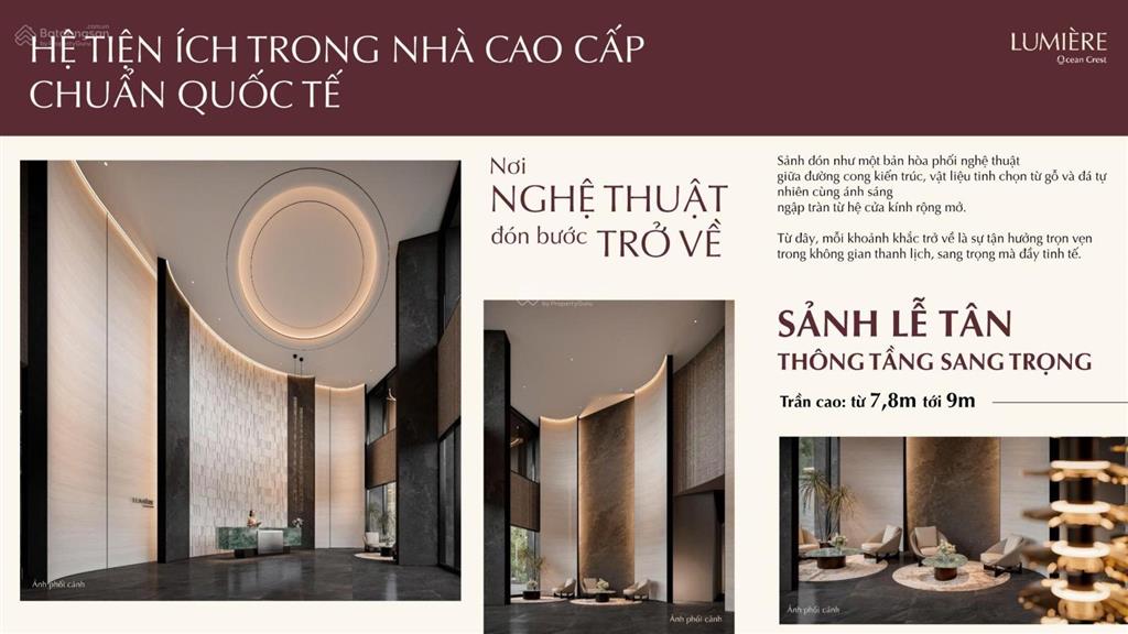 Bán căn hộ 3pn cc tại lumiere springbay, 8,389 tỷ, 122m2, pháp lý đầy đủ