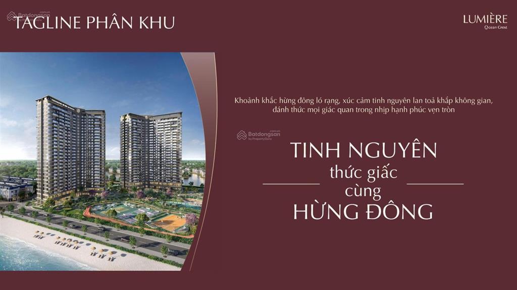 Bán căn hộ 3pn, 3wc, 122m2 giá ưu đãi tại lumière ocean crest, long hưng, hưng yên