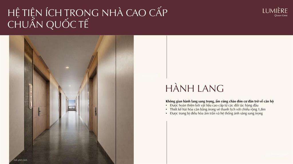 Bán căn hộ 3pn, 3wc, 122m2 giá ưu đãi tại lumière ocean crest, long hưng, hưng yên